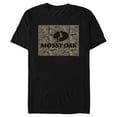 thumbnail image 1 of Men's Mossy Oak In the Woods Logo  Graphic Tee Black Medium, 1 of 5