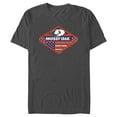 thumbnail image 1 of Men's Mossy Oak Patriotic Forest Logo  Graphic Tee Charcoal 2X Large, 1 of 5