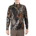 thumbnail image 1 of Men's Mossy Oak Quarter Zip Hoodie, Mossy Oak Breakup, 2XL, 1 of 11