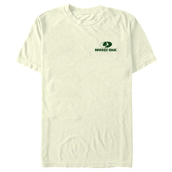Men's Mossy Oak Small Forest Green Classic Logo  Graphic Tee