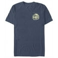 thumbnail image 1 of Men's Mossy Oak Small Shadow Grass Blades Logo  Graphic Tee Navy Blue Heather 2X Large, 1 of 4