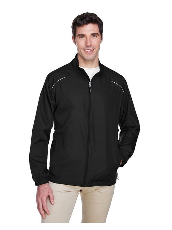 Men's Motivate Unlined Lightweight Jacket - BLACK - 2XL