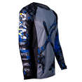 thumbnail image 1 of Men's Motocross Jersey Black, Blue Camo Urban X by Rated x Moto MX, ATV, Dirt Bike XL, Extra Large, 1 of 6