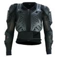 Men's Motorcycle Body Armour Jacket Dirt Bike Off Road Back Spine Chest