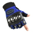 thumbnail image 1 of Men's Motorcycle Gloves Full Finger, Touchscreen Compatible Riding Glasses with Protective Knuckle, Shock-Absorbing Palm Pads for Cycling Racing Outdoor Sport, 1 of 7