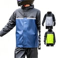 thumbnail image 1 of Men's Motorcycle Rain Suit, Two Piece Waterproof Riding Gear, Heavy Rain Jacket and Pants Set for Cycling and Outdoor Activities, 1 of 4