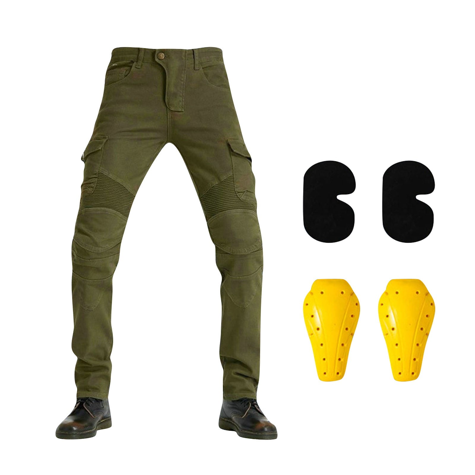 Motorcycle cargo pants with armor sale