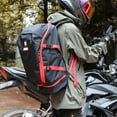 thumbnail image 1 of Men's Motorcycle Waterproof Motorcycle Travel Backpack,Black red, 1 of 2