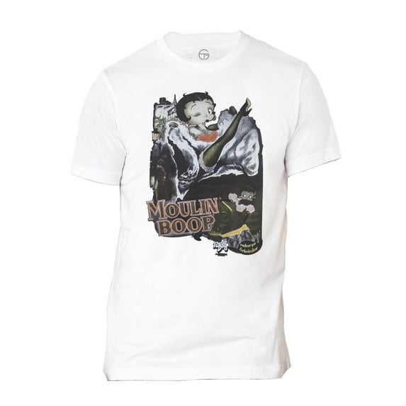 Men's Moulin Boop Short-Sleeve T-Shirt - White - Small