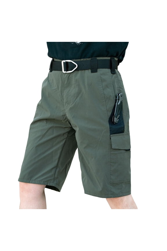 Men's Mountain Bike Shorts: Loose Fit Stretch Cargo Shorts with Zipper Pockets for Cycling Hiking Casual Quick Dry