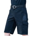 thumbnail image 1 of Men's Mountain Bike Shorts: Loose Fit Stretch Cargo Shorts with Zipper Pockets for Cycling Hiking Casual Quick Dry, 1 of 4