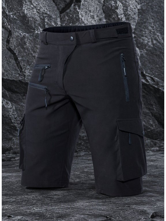 Men's Mountain Bike Shorts Stretch Hiking Cargo Shorts