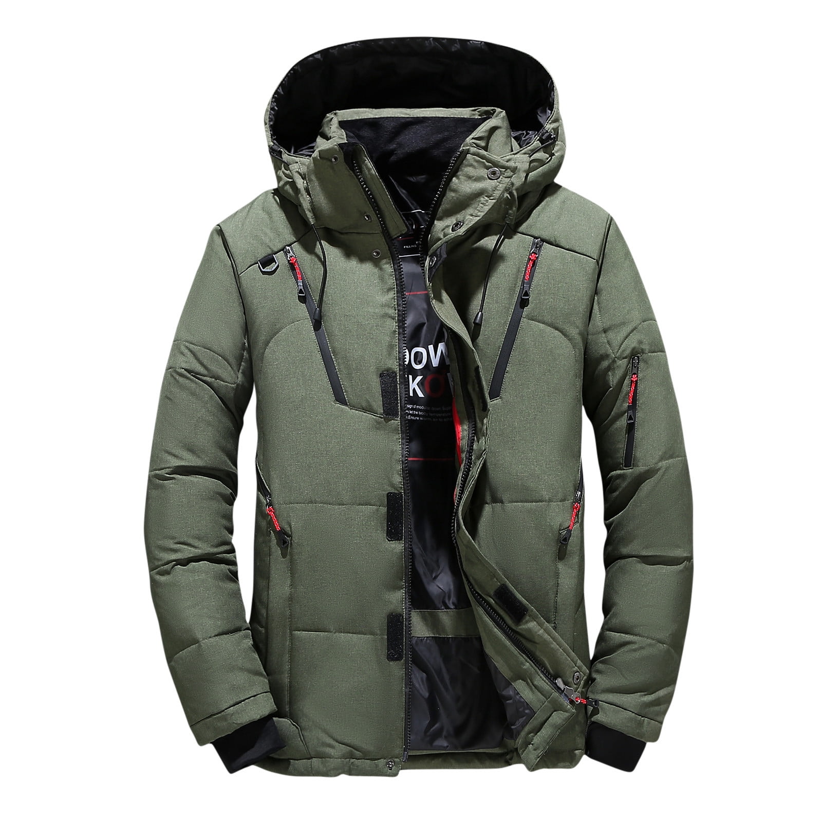 Men s Mountain Snow Waterproof Ski Jacket Thicken Padded Warm