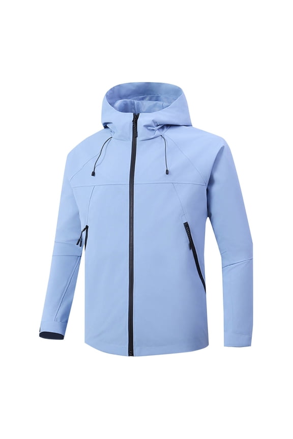 Men's Mountain Waterproof Ski Jacket Winter Windbreaker Warm Hooded Snowboarding Raincoat Jackets Long Sleeve Hooded Casual Outwear Coat
