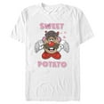 thumbnail image 1 of Men's Mr. Potato Head Sweet Potato  Graphic Tee White Large, 1 of 5