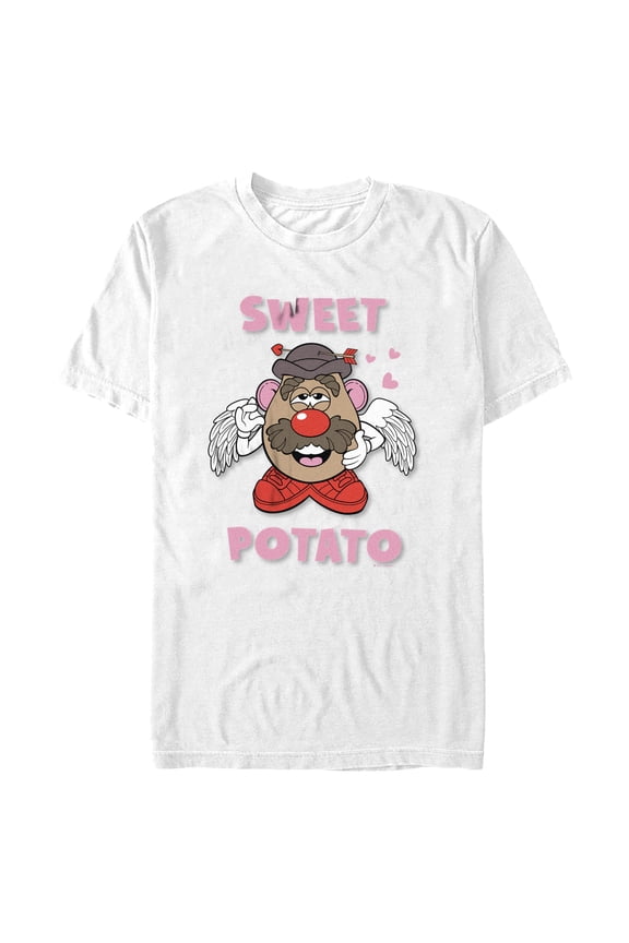 Men's Mr. Potato Head Sweet Potato Graphic Tee White Large
