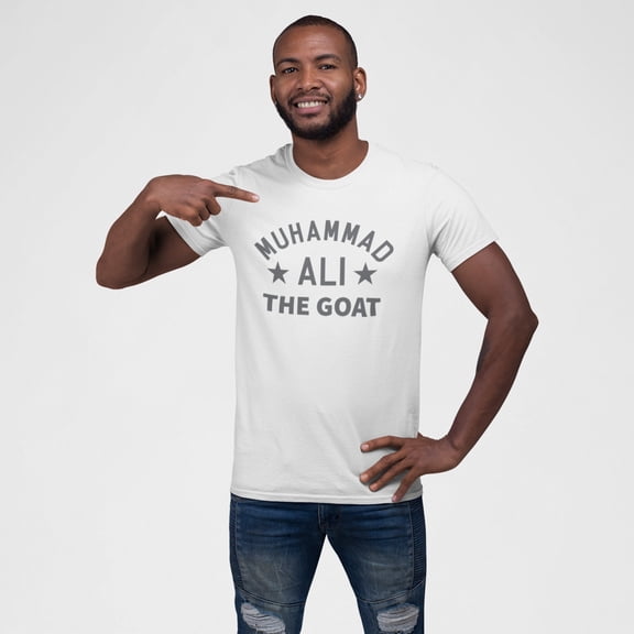 Men's Muhammad Ali Greatest of All Time Front Print Graphic Tee