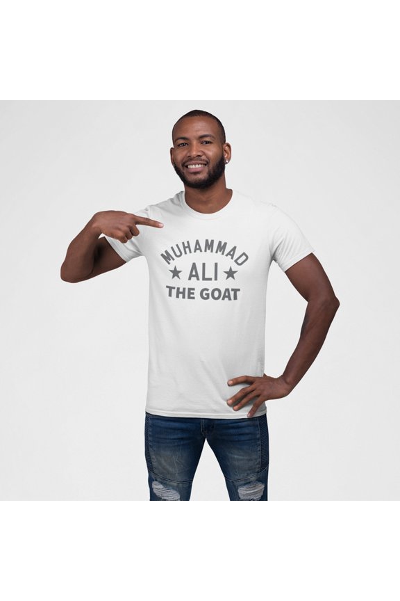 Men's Muhammad Ali Greatest of All Time Front Print Graphic Tee