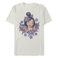 thumbnail image 1 of Men's Mulan Floral Portrait  Graphic T-Shirt, 1 of 4