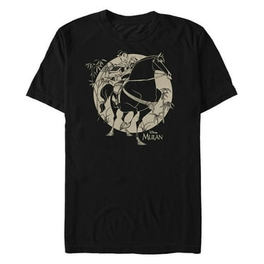 Men's Mulan Khan Bamboo Pose  Graphic T-Shirt