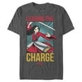 thumbnail image 1 of Men's Mulan Leading the Charge Graphic Tee Charcoal Heather 3X Large, 1 of 4