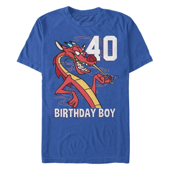Men's Mulan Mushu 40th Birthday Boy  Graphic T-Shirt