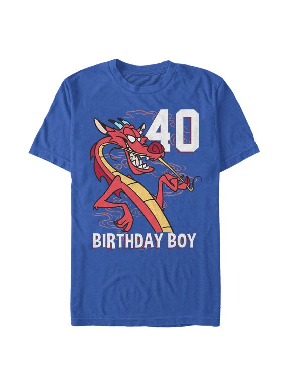 Men's Mulan Mushu 40th Birthday Boy Graphic T-Shirt