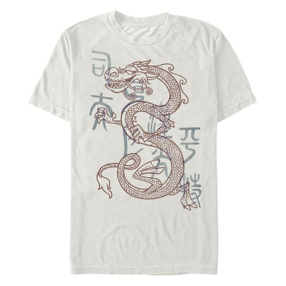 Men's Mulan Mushu Ancient Dragon Graphic T-Shirt