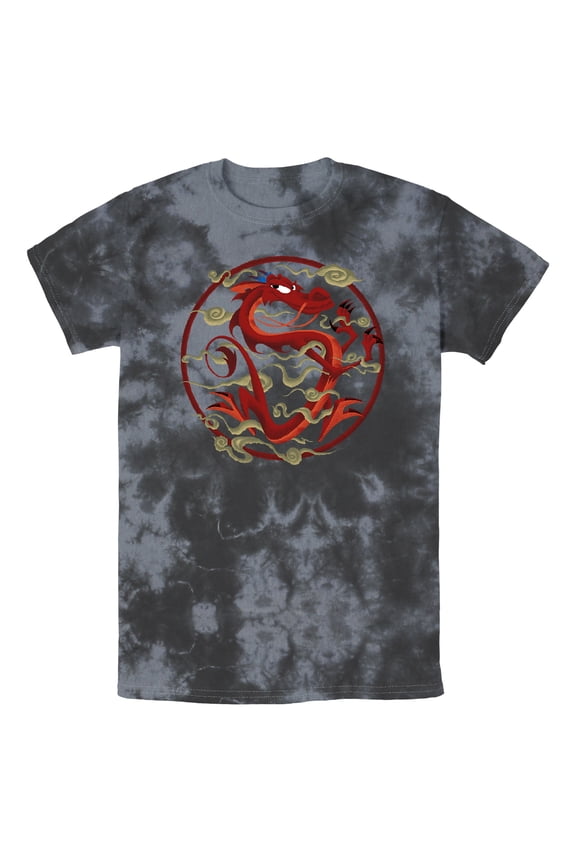 Men's Mulan Mushu Inner Circle Graphic T-Shirt