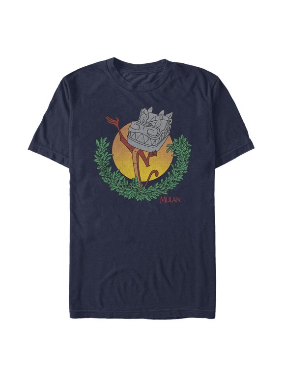 Men's Mulan Mushu Mask Graphic T-Shirt