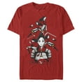 thumbnail image 1 of Men's Mulan Ready for Battle Graphic Tee Red X Large, 1 of 4