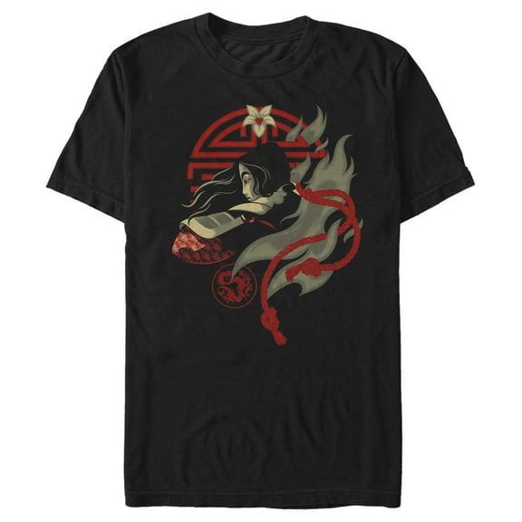 Men's Mulan Warrior Icons  Graphic T-Shirt