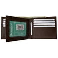 thumbnail image 1 of Men's Multi-Card Compact Center Flip Bifold Wallet P 52, 1 of 6