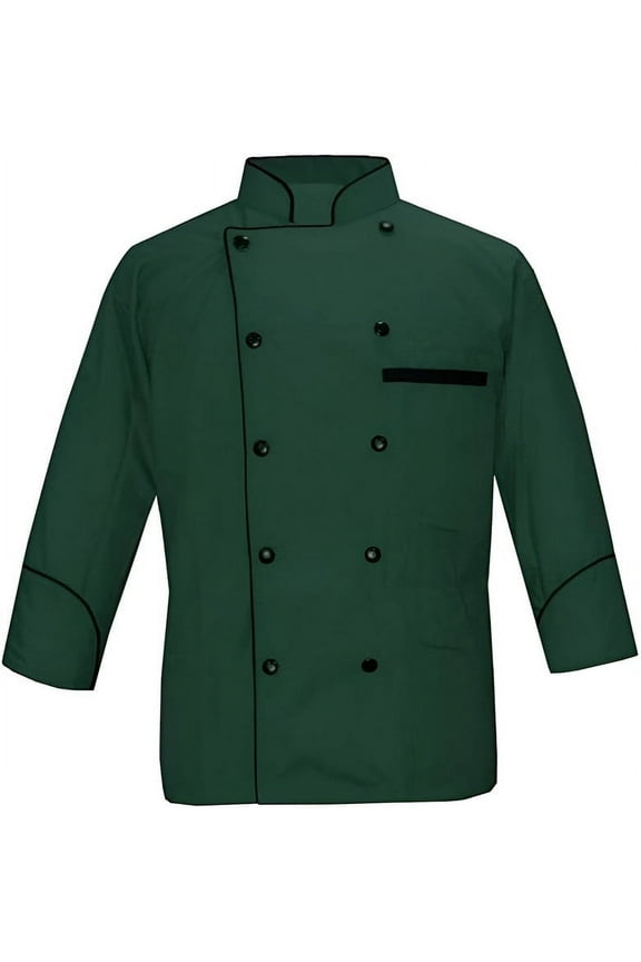 Men's Multi Color Chef Jacket/Light Weight Chef Coat Without piping (Size,S-5XL)