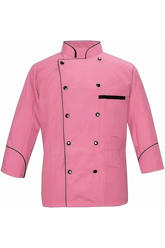 Men's Multi Color Chef Jacket/Light Weight Chef Coat Without piping (Size,S-5XL)