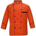 thumbnail image 1 of Men's Multi Color Chef Jacket/Light Weight Chef Coat Without piping (Size,S-5XL), 1 of 4