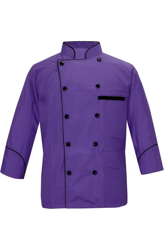 Men's Multi Color Chef Jacket/Light Weight Chef Coat Without piping (Size,S-5XL)