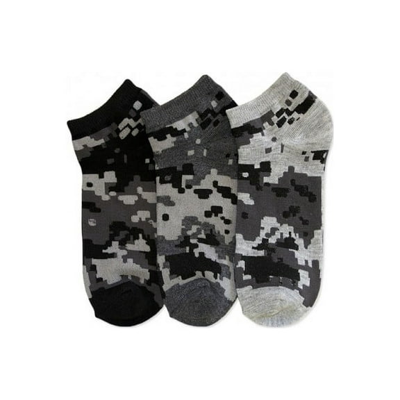 Men's Multi Color Lightweight Stretch Low Cut Athletic Ankle Socks - 6 Packs