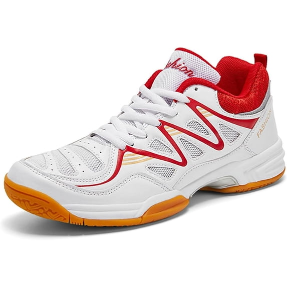 Men's Multi-Court Sneakers Lightweight Anti Slip Athletic Shoes for Badminton, Tennis, Indoor Court Shoes