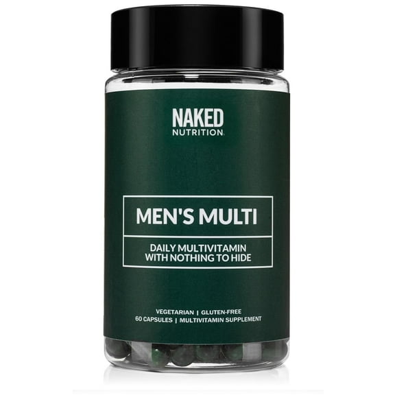 Mens Multi Daily Multivitamin for Men A, C, E, Selenium, Zinc, Fruit and Super Green Extracts and More to Boost Immune Support Gluten-Free and Vegetarian Daily Vitamins 60 Capsules