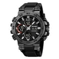 thumbnail image 1 of Men's Multi-Function Tactical Watch - Waterproof Military Sports LED, Alarm, Stopwatch, 1 of 6