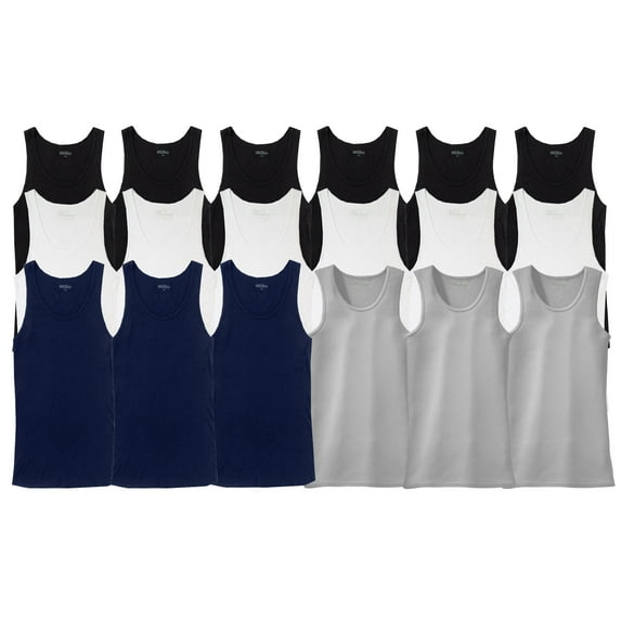 Men's Multi-Pack Classic Stretch Tank Tops (Sizes, S-2XL)