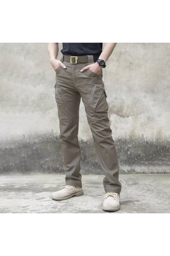 Men's Multi-Pocket Ripstop Pants Tactical Cargo Work Outdoor Combat Pants