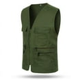 thumbnail image 1 of Men's Multi Pocket Travelers Fishing Photography Director Casual Outdoor Vest, 1 of 9