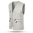 thumbnail image 1 of Men's Multi Pocket Travelers Fishing Photography Director Casual Outdoor Vest, 1 of 9