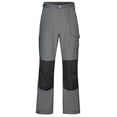 thumbnail image 1 of Men's Multi Pocket Work Cargo Pants, Stretch Lightweight Outdoor Hiking Pants Iron Gray S, 1 of 8