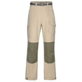 thumbnail image 1 of Men's Multi Pocket Work Cargo Pants, Stretch Lightweight Outdoor Hiking Pants Khaki L, 1 of 8