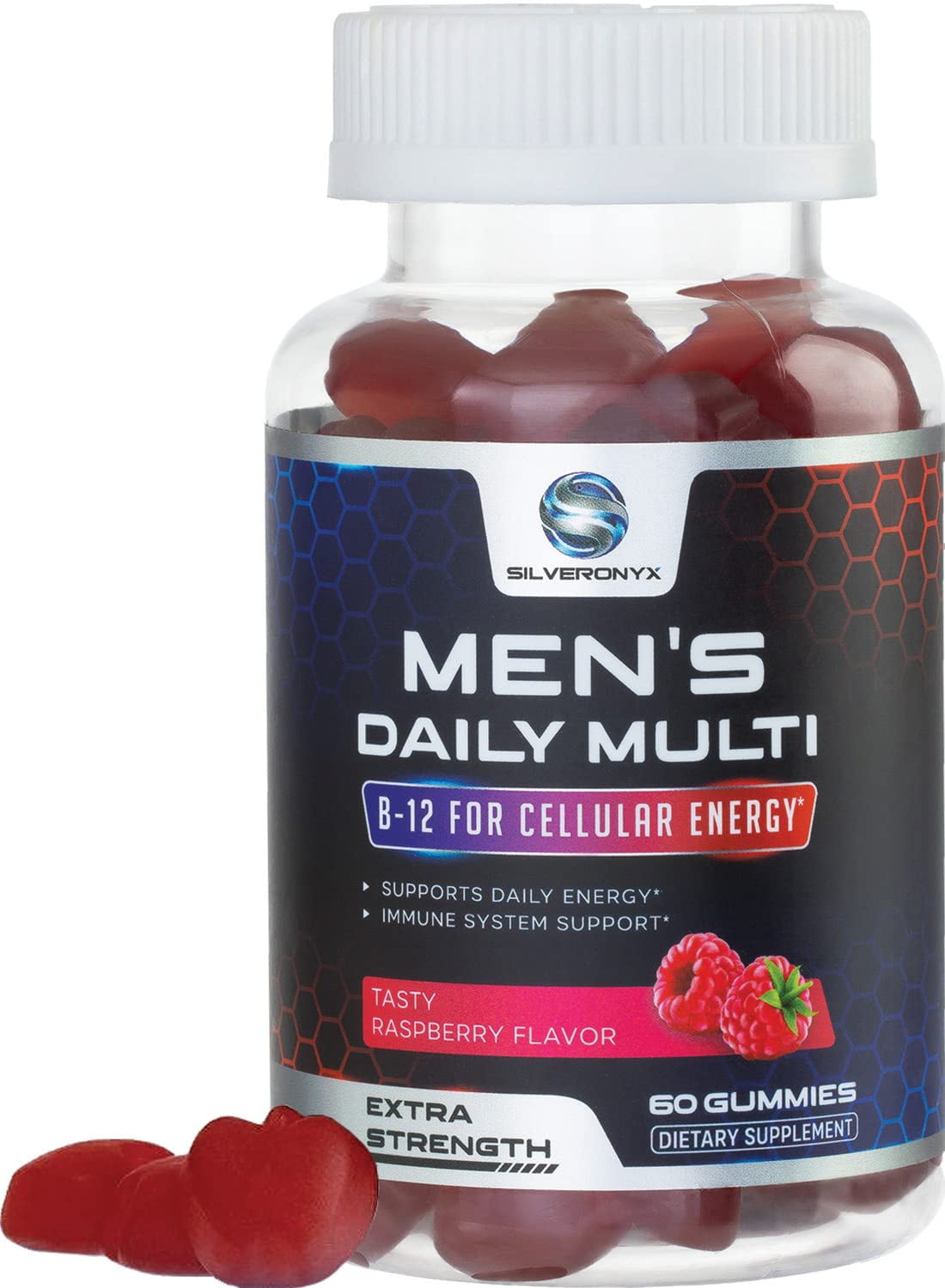 Men's Multivitamin Gummy Max Strength Mens Multi Vitamins Daily Men