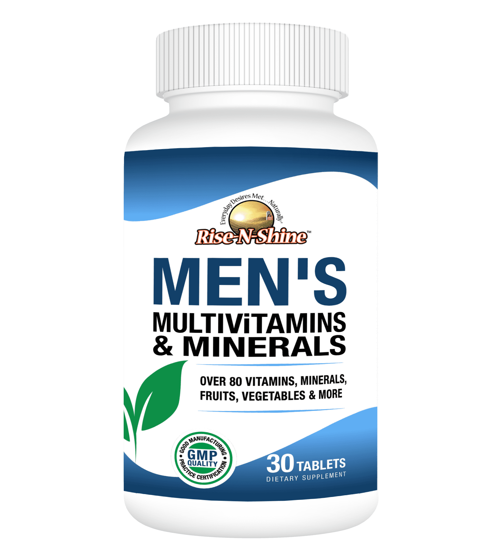 Men's Multivitamins & Mineral Supplement, Chromium, Potassium