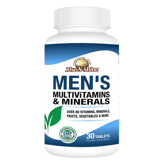 Men's Multivitamins & Mineral Supplement, Chromium, Potassium, Magnesium, 30 Ct